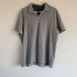 Banana Republic Men's Herringbone Polo Shirt